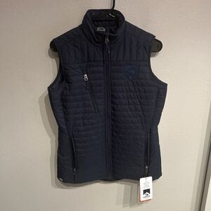 Storm Creek Women’s Size Small Chicago Bears Puffer Vest Jacket Blue